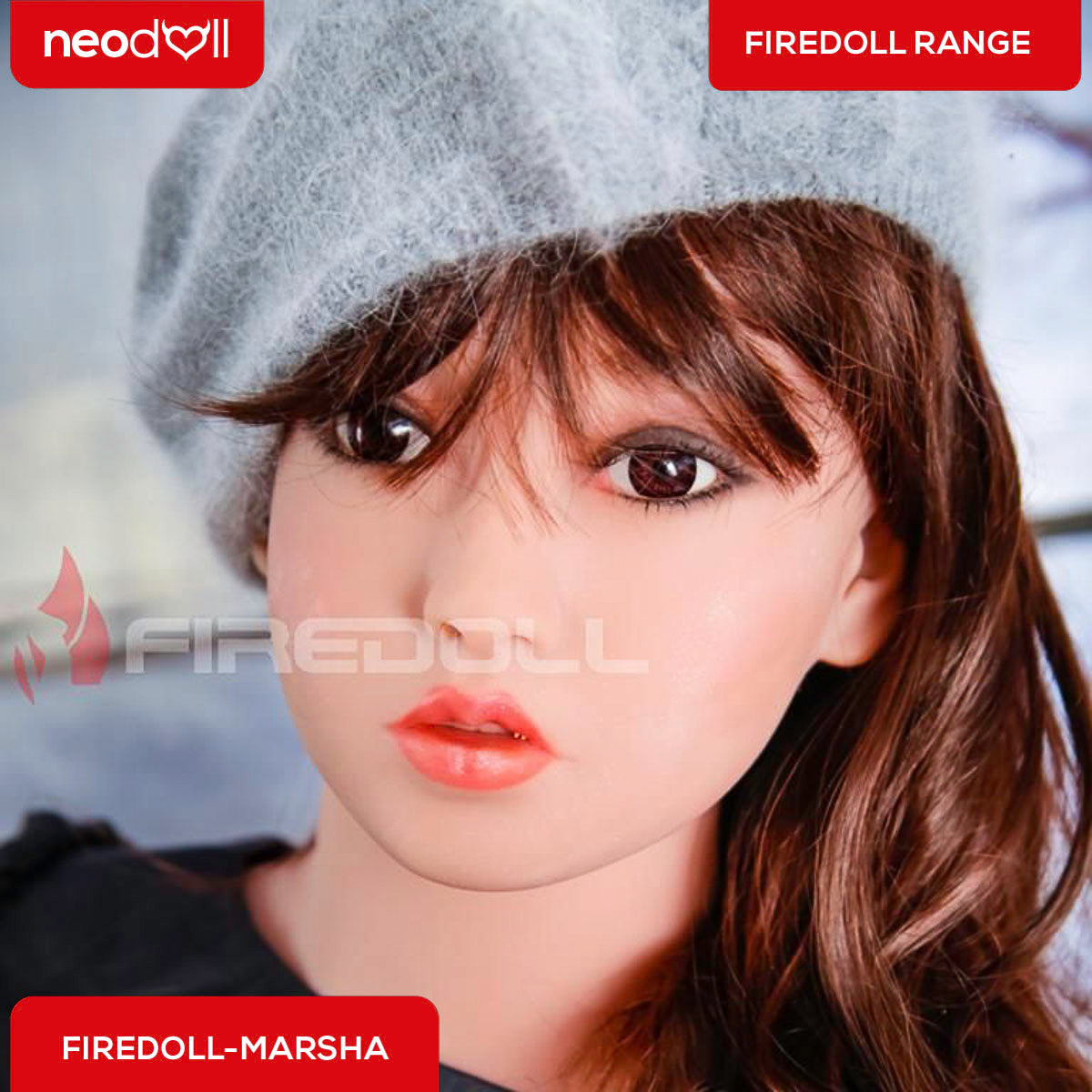 Fire Doll - Marsha - Poupée de Sexe Réaliste - 148cm - Gel Sein - Bronzage Léger