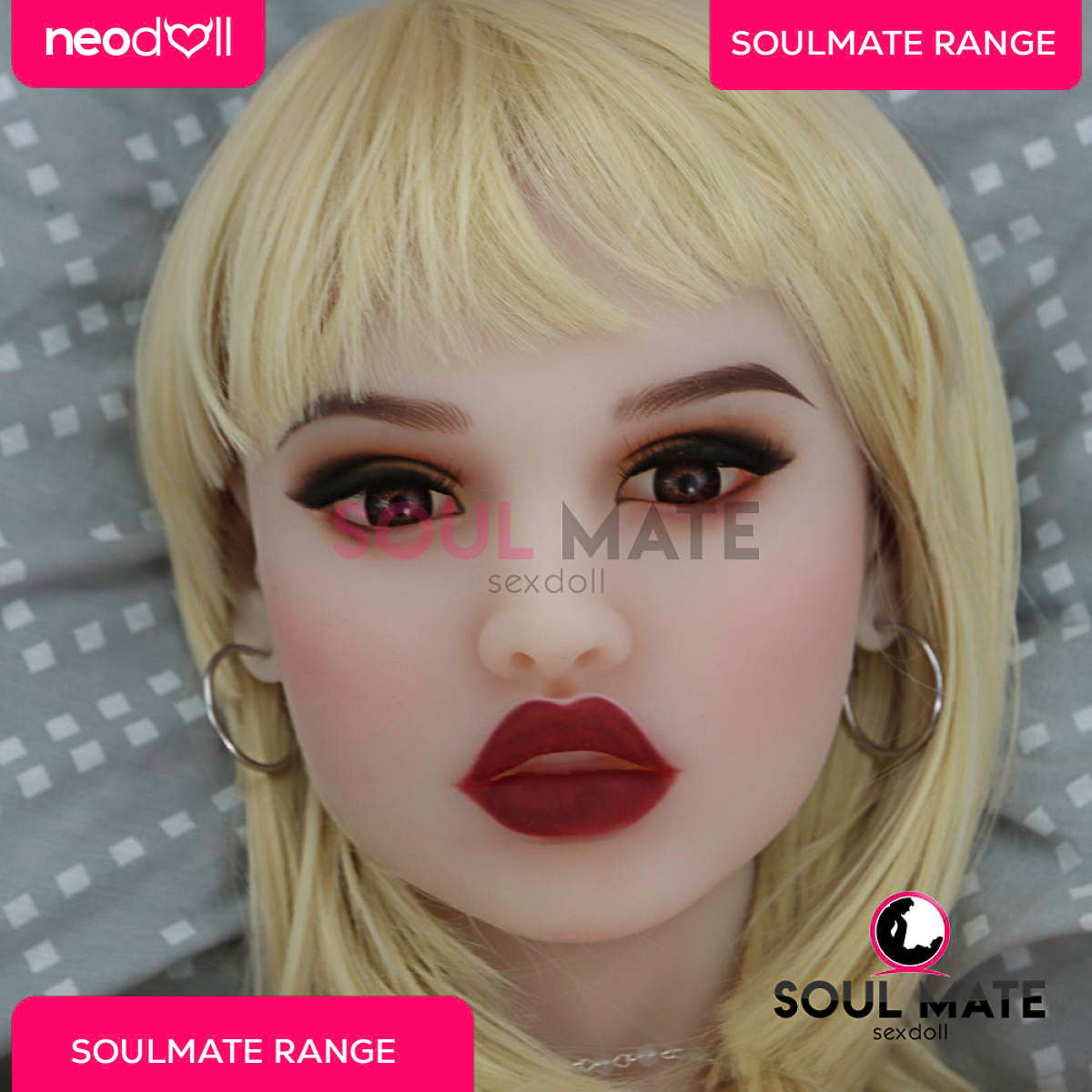 Soulmate Dolls - Sienna Tête avec Torse de Poupée Sexuelle - Blanche