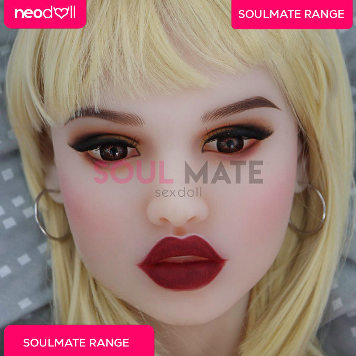 Soulmate Dolls - Sienna Tête avec Torse de Poupée Sexuelle - Blanche