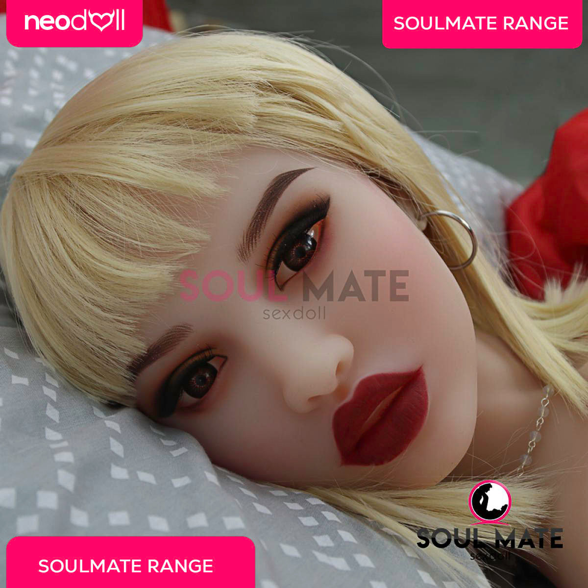 Soulmate Dolls - Sienna Tête avec Torse de Poupée Sexuelle - Blanche