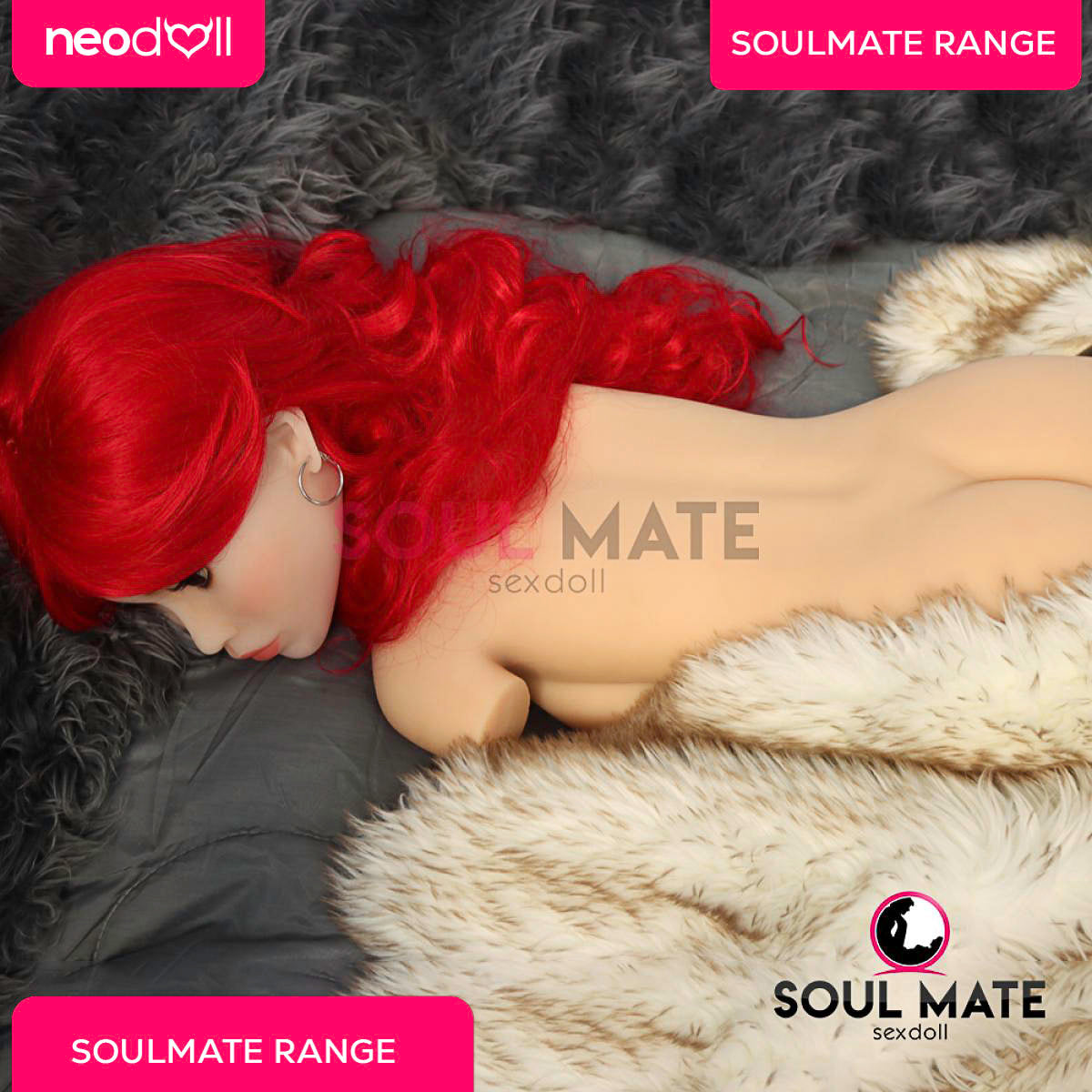 Soulmate Dolls - Gracie Tête avec Torse de Poupée Sexuelle - Blanche