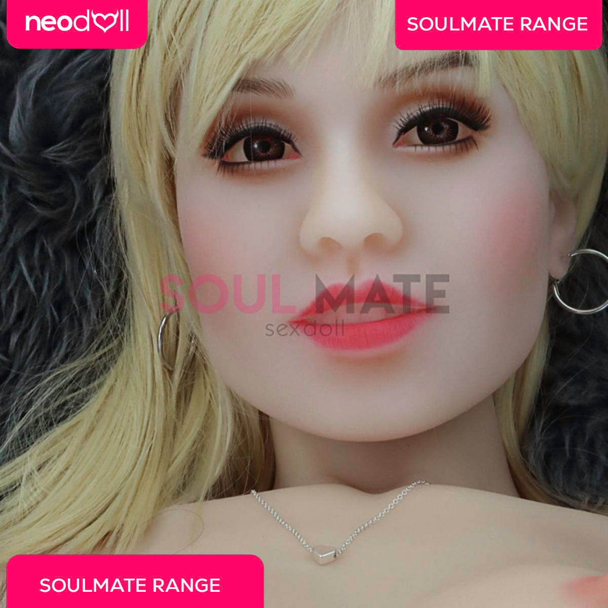 Soulmate Dolls - Elliana Tête avec Torse de Poupée Sexuelle - Blanche