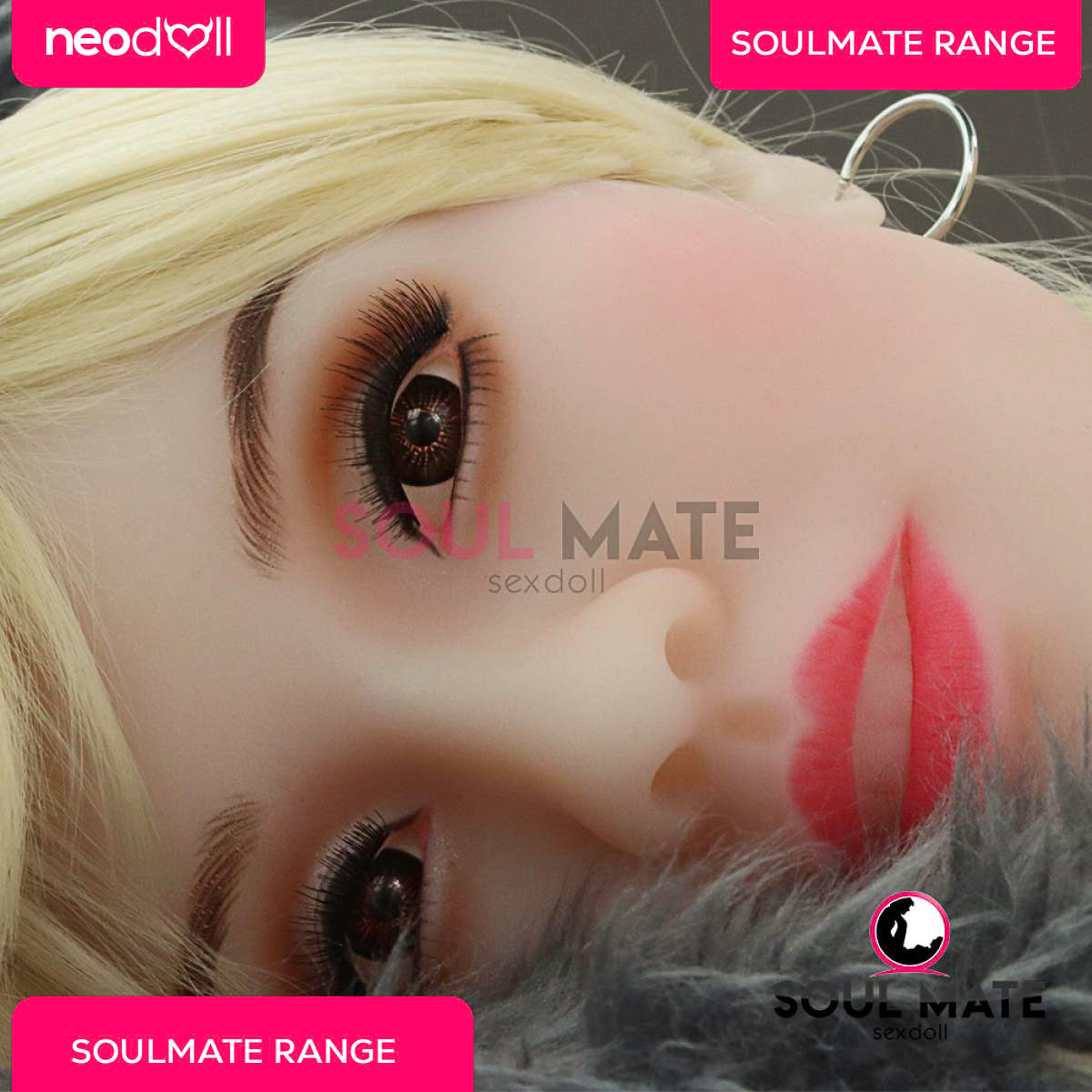 Soulmate Dolls - Elliana Tête avec Torse de Poupée Sexuelle - Blanche