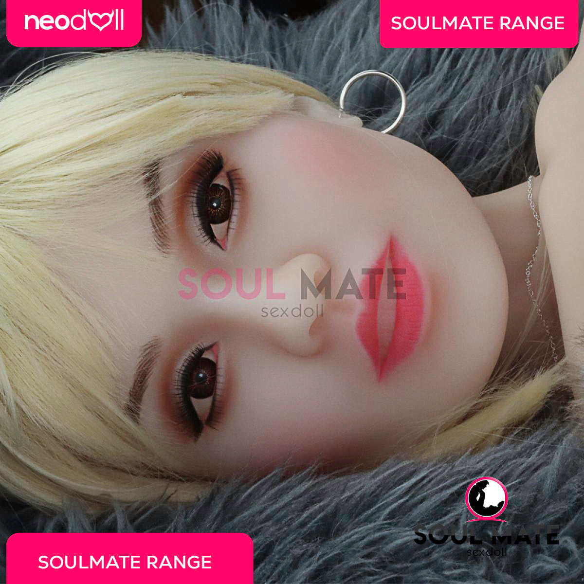 Soulmate Dolls - Elliana Tête avec Torse de Poupée Sexuelle - Blanche