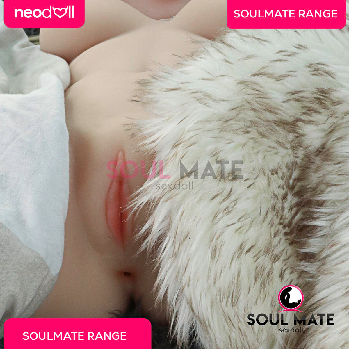 Soulmate Dolls - Elliana Tête avec Torse de Poupée Sexuelle - Blanche