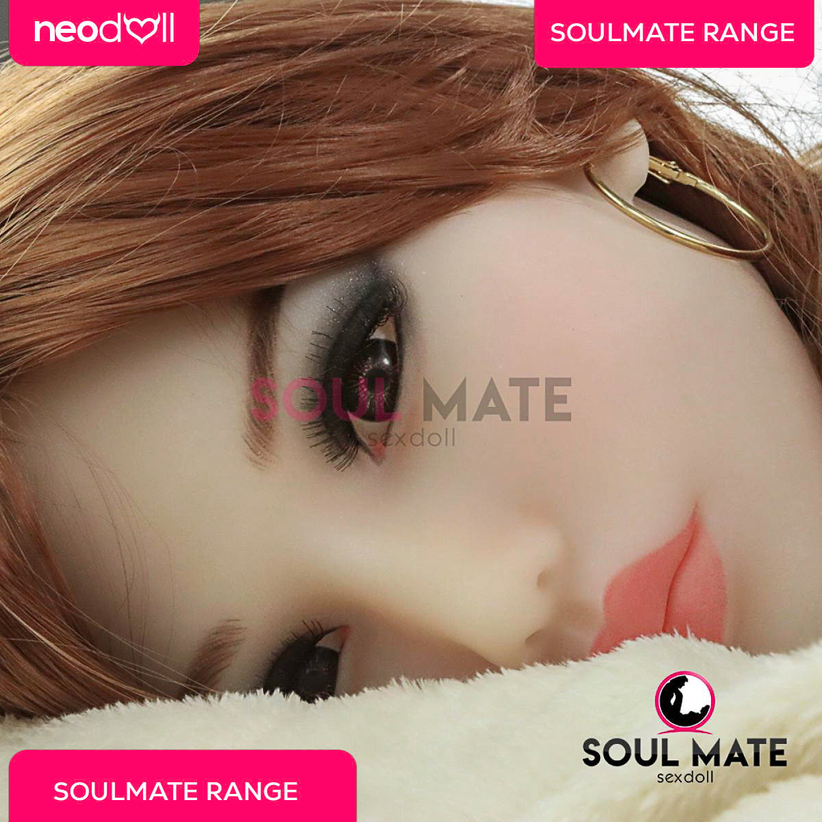 Soulmate Dolls - Arabella Tête avec Torse de Poupée Sexuelle - Blanche