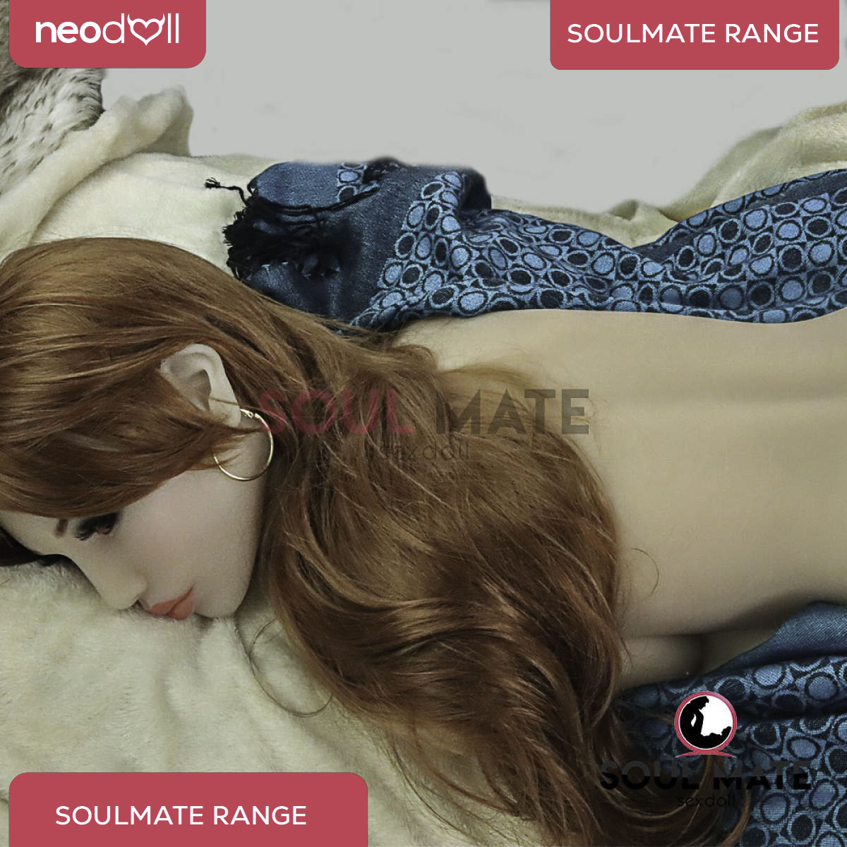 Soulmate Dolls - Arabella Tête avec Torse de Poupée Sexuelle - Blanche