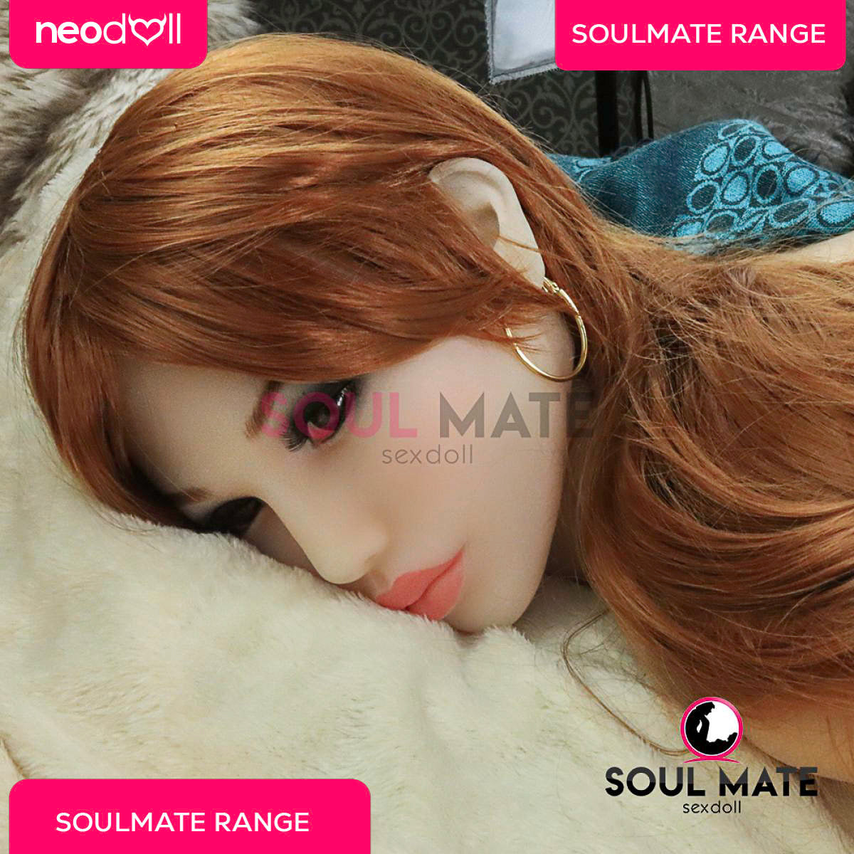 Soulmate Dolls - Arabella Tête avec Torse de Poupée Sexuelle - Blanche