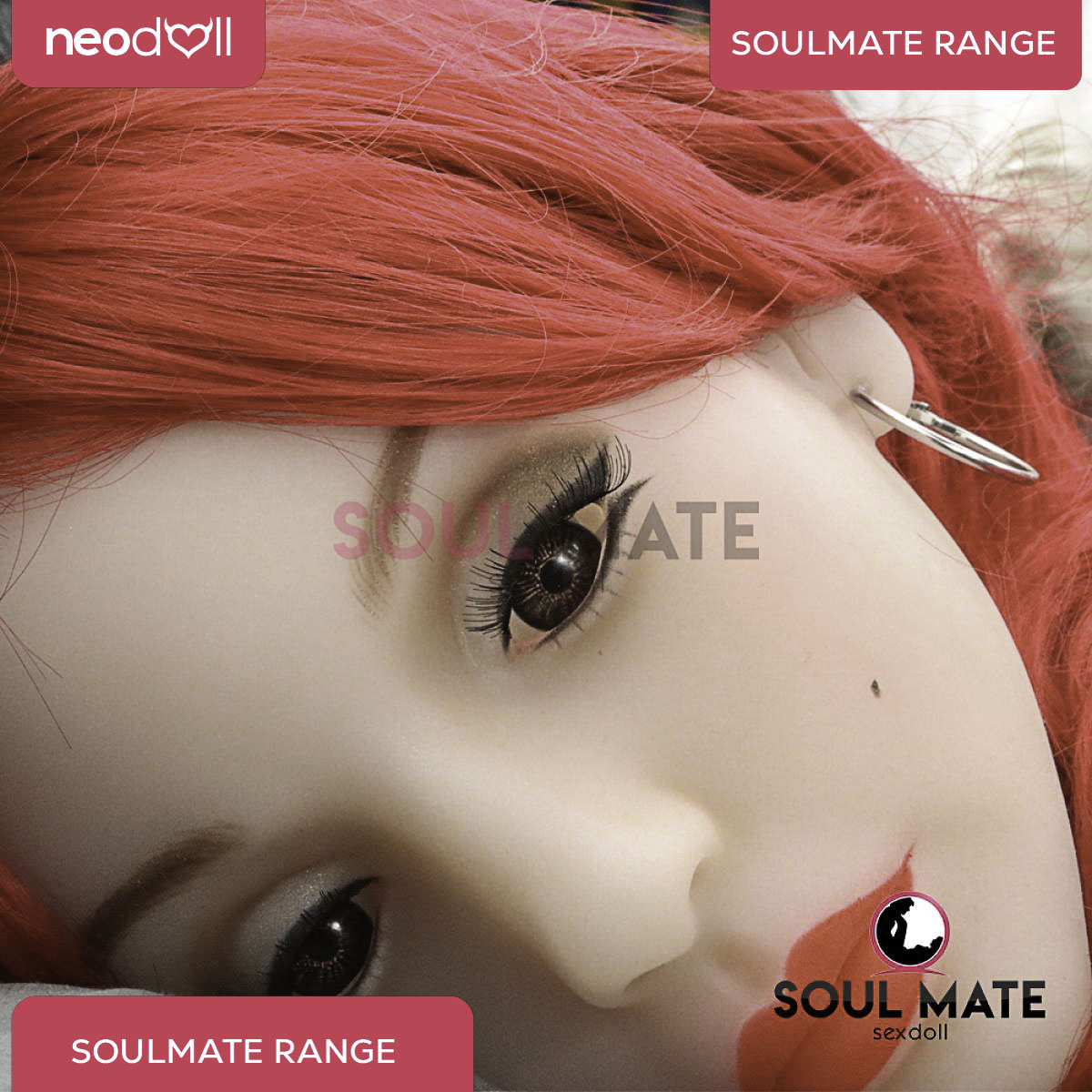 Soulmate Dolls - Kimberly Tête avec Torse de Poupée Sexuelle - Blanche
