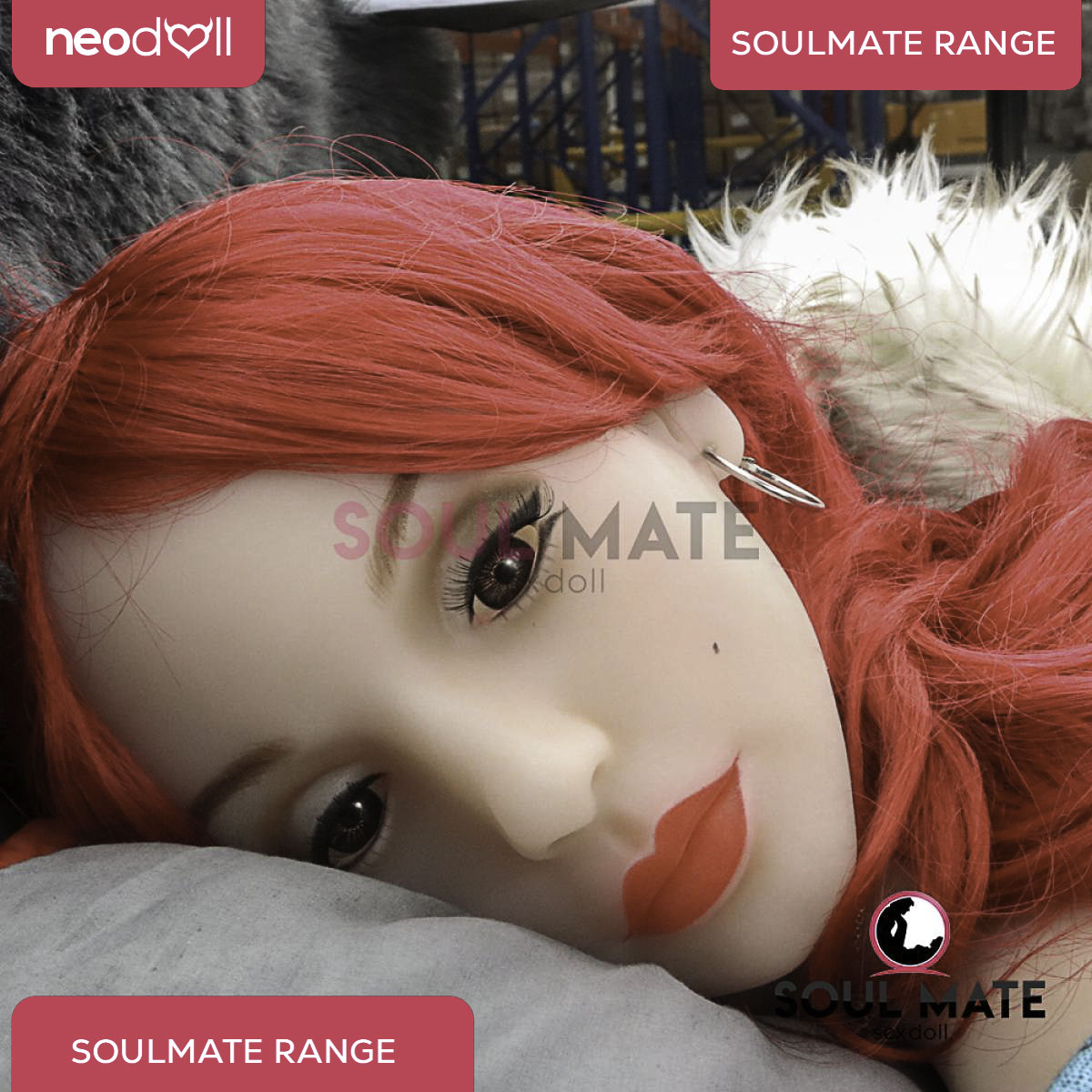 Soulmate Dolls - Kimberly Tête avec Torse de Poupée Sexuelle - Blanche