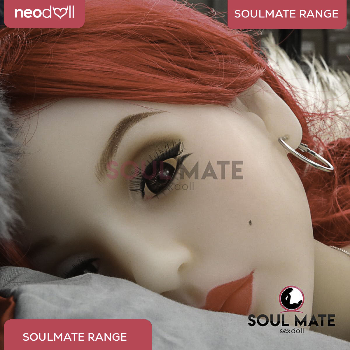 Soulmate Dolls - Kimberly Tête avec Torse de Poupée Sexuelle - Blanche