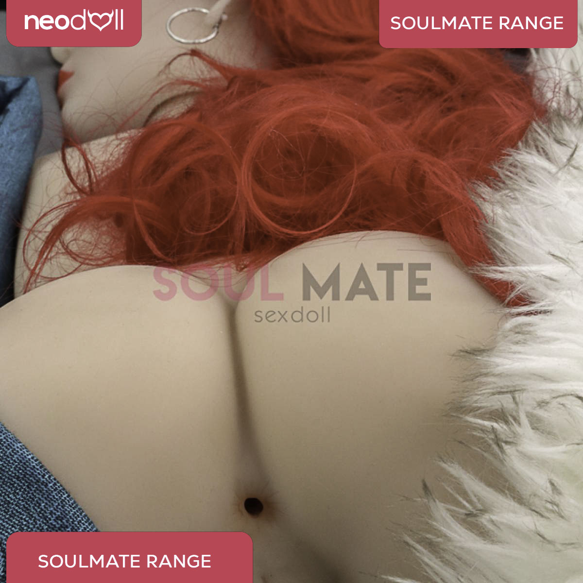 Soulmate Dolls - Kimberly Tête avec Torse de Poupée Sexuelle - Blanche