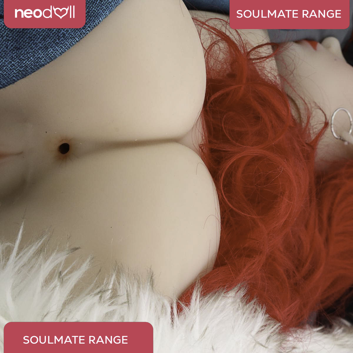 Soulmate Dolls - Kimberly Tête avec Torse de Poupée Sexuelle - Blanche