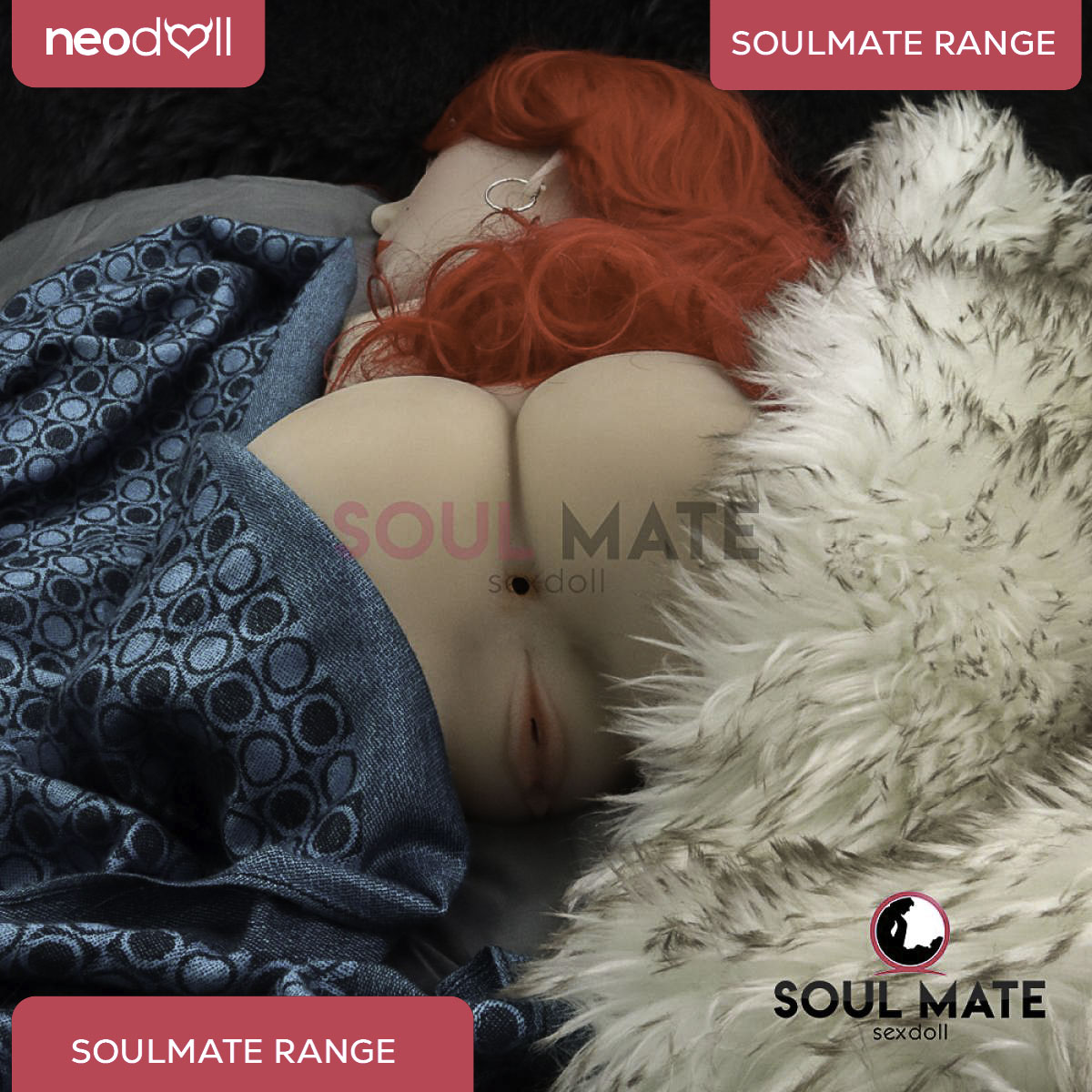 Soulmate Dolls - Kimberly Tête avec Torse de Poupée Sexuelle - Blanche