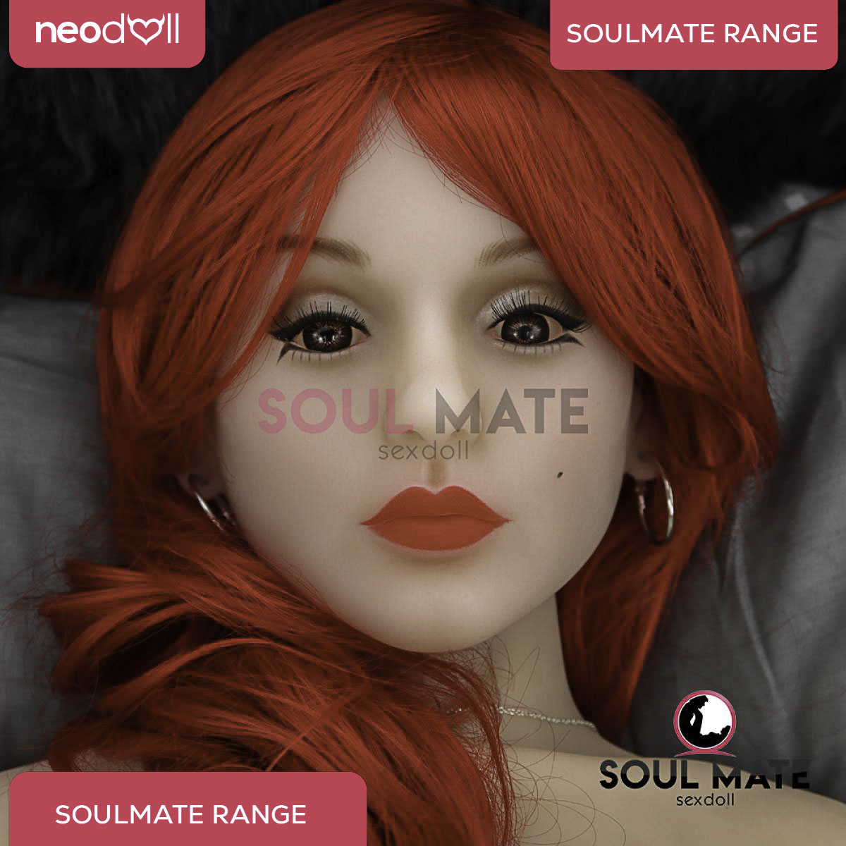 Soulmate Dolls - Kimberly Tête avec Torse de Poupée Sexuelle - Blanche