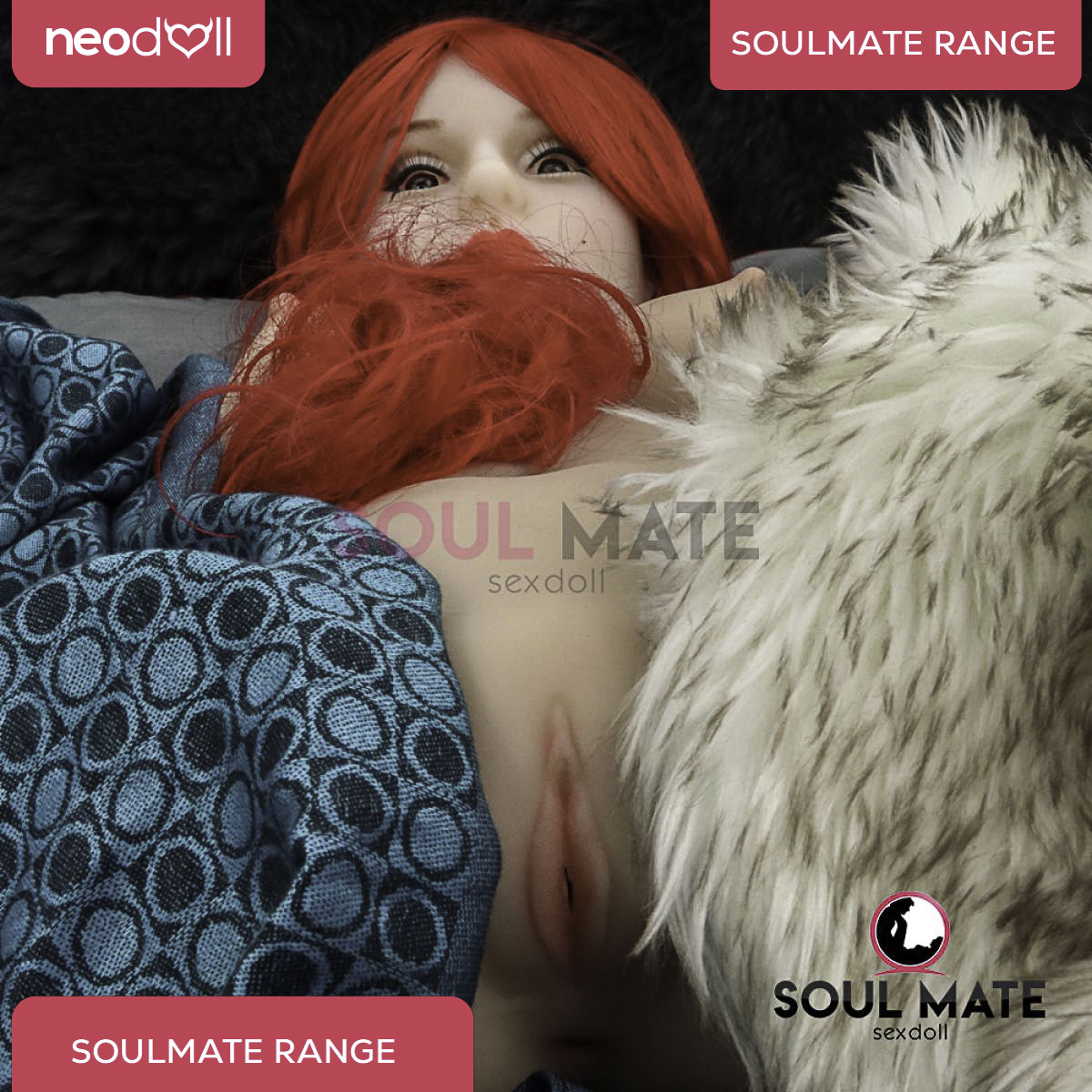 Soulmate Dolls - Kimberly Tête avec Torse de Poupée Sexuelle - Blanche