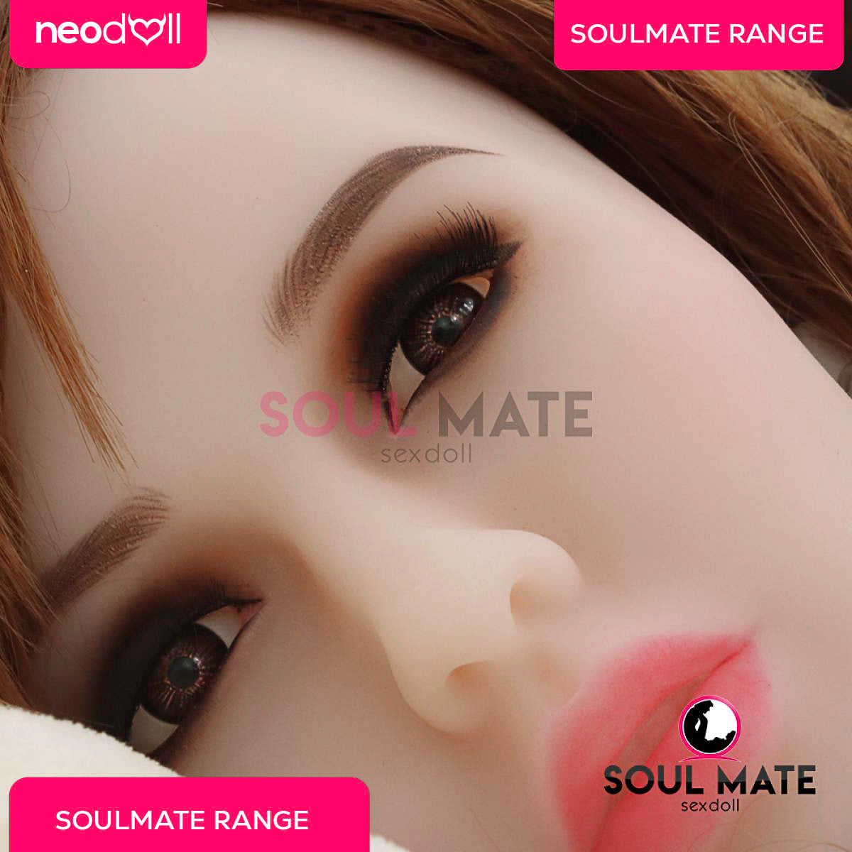 Soulmate Dolls - Ayla Tête avec Torse de Poupée Sexuelle - Blanche