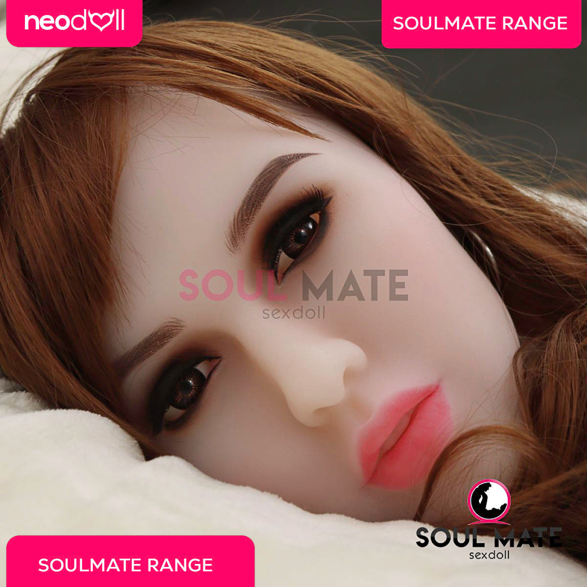 Soulmate Dolls - Ayla Tête avec Torse de Poupée Sexuelle - Blanche