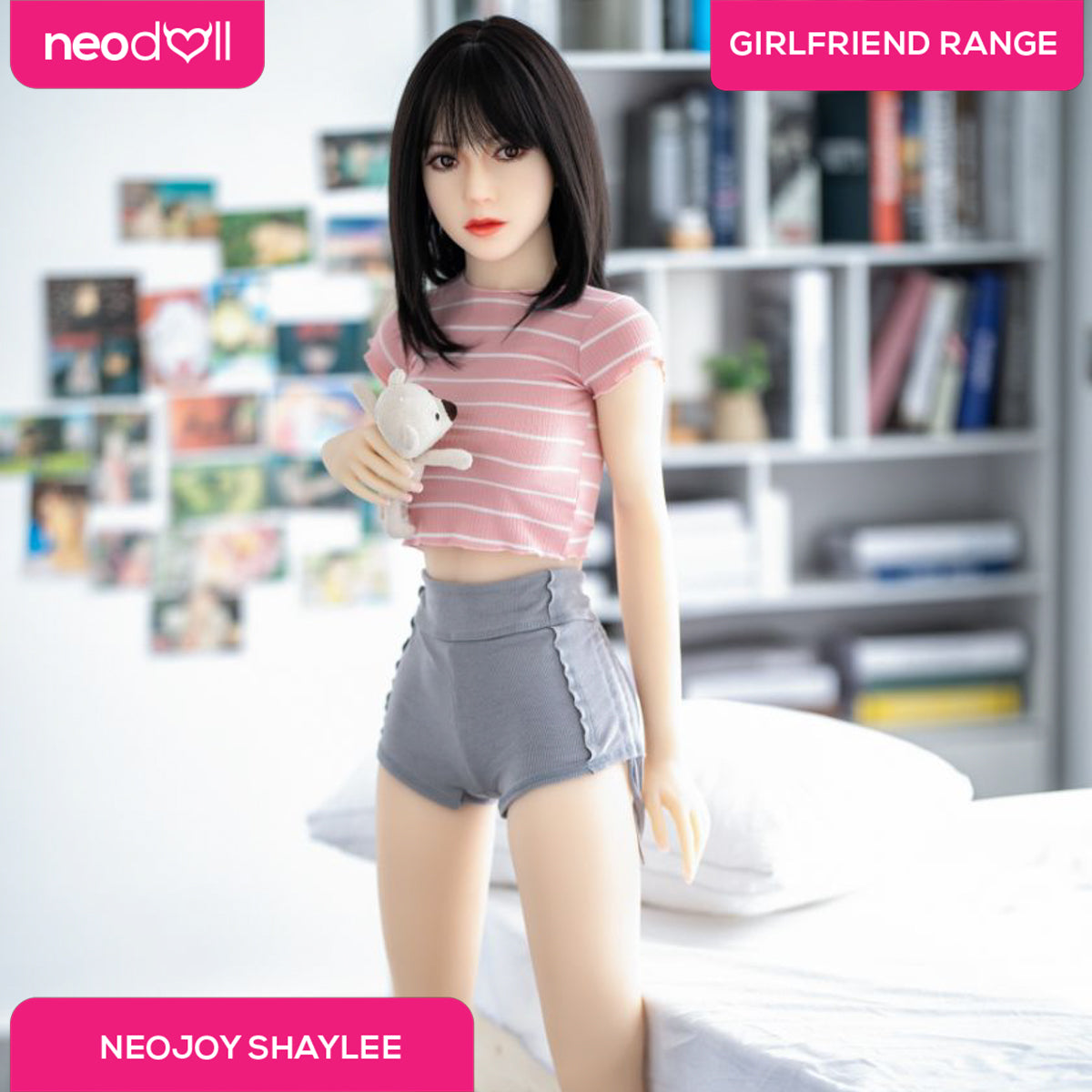 Neodoll Girlfriend Shaylee - Poupée de Sexe Réaliste - 150cm - Naturel