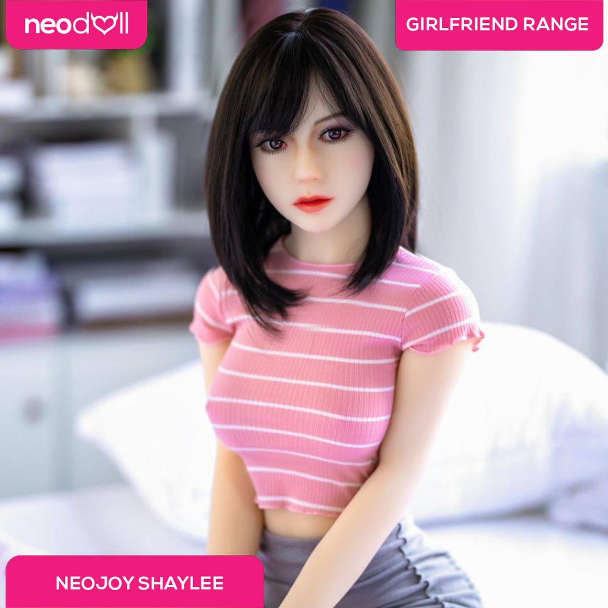 Neodoll Girlfriend Shaylee - Poupée de Sexe Réaliste - 150cm - Naturel
