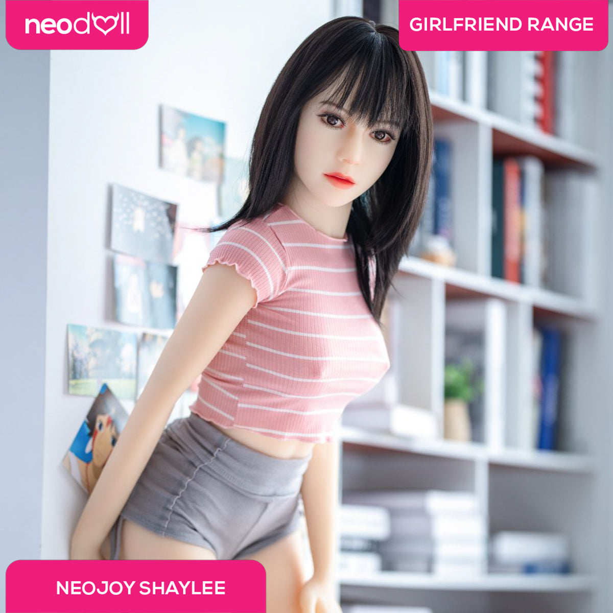 Neodoll Girlfriend Shaylee - Poupée de Sexe Réaliste - 150cm - Naturel