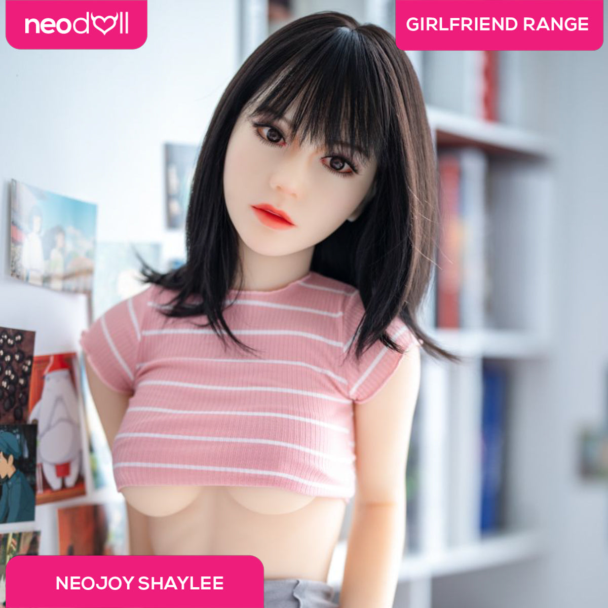 Neodoll Girlfriend Shaylee - Poupée de Sexe Réaliste - 150cm - Naturel