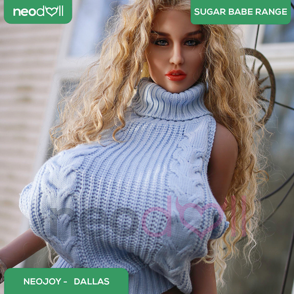 Neodoll Sugar Babe - Dallas - Poupée de Sexe Réaliste - Utérus - 168cm - Du blé
