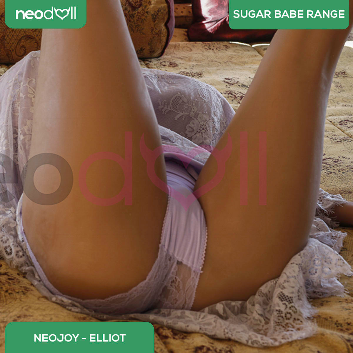 Neodoll Sugar Babe - Elliot - Poupée de Sexe Réaliste - Utérus - 168cm - Du blé
