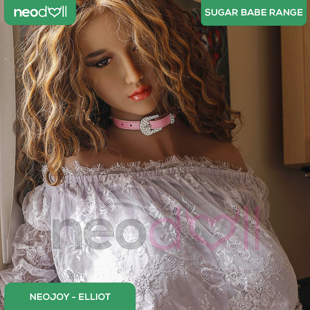 Neodoll Sugar Babe - Elliot - Poupée de Sexe Réaliste - Utérus - 168cm - Du blé