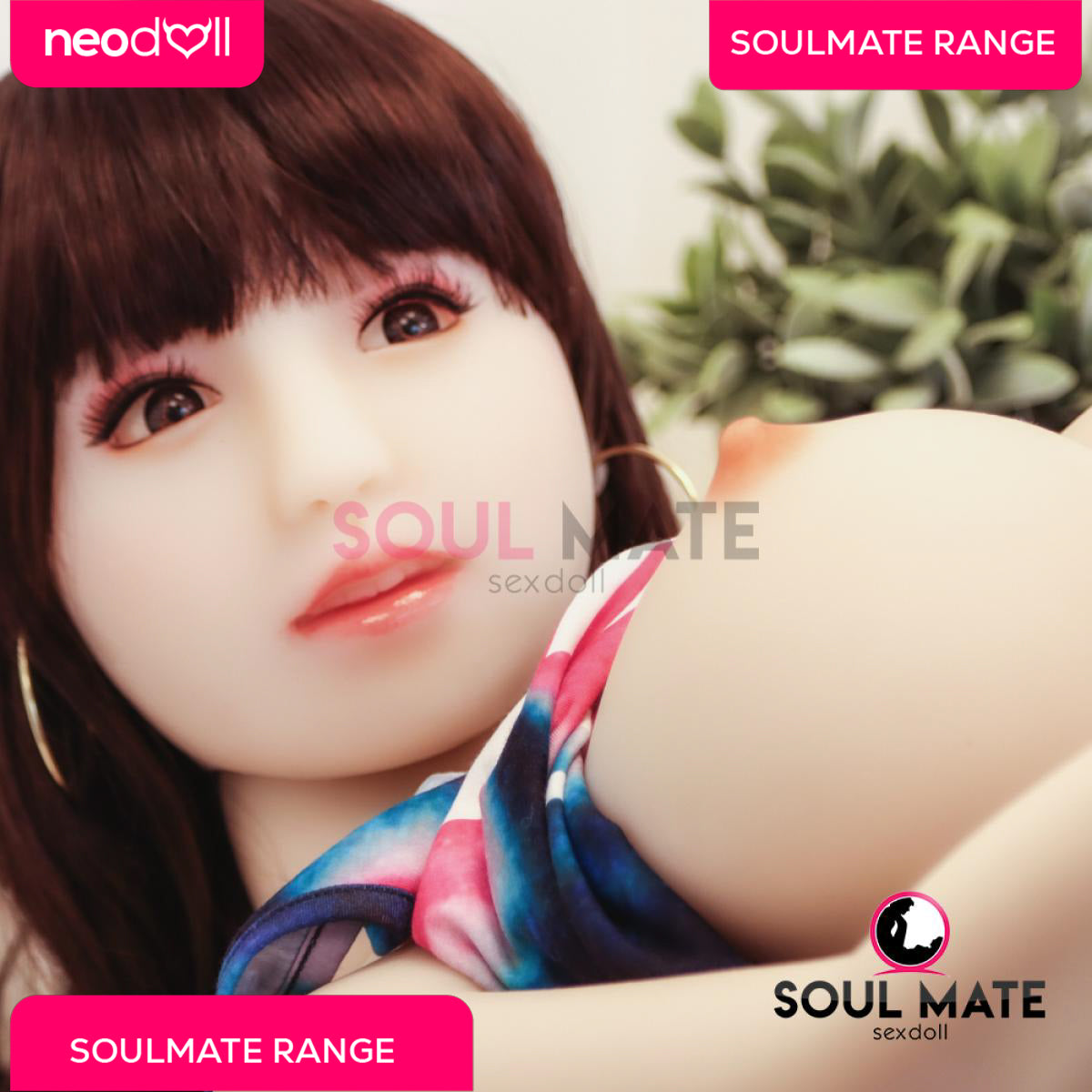 SoulMate - Kayla - Poupée de Sexe Réaliste - 158cm - Blanche