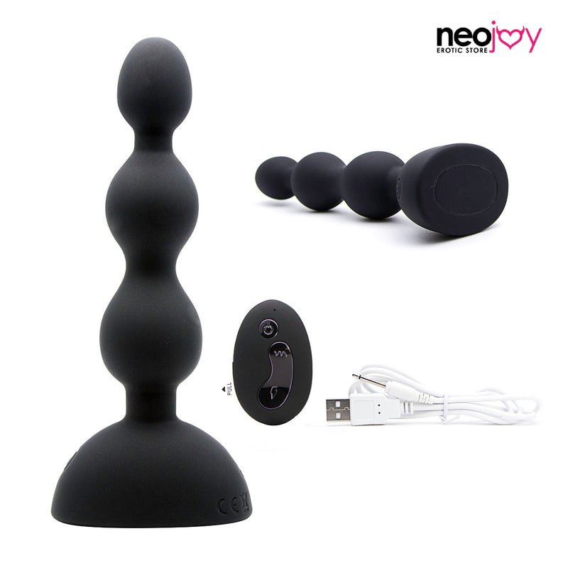 Neojoy Perles Contrôlées 10 Vitesses Probe Anal - Petit video