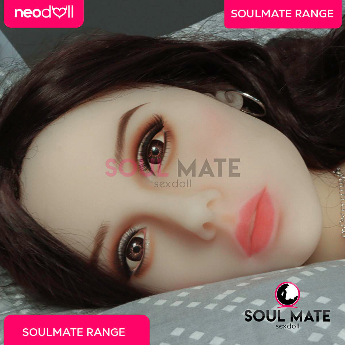 Soulmate Dolls - Alexis Tête avec Torse de Poupée Sexuelle - Blanche