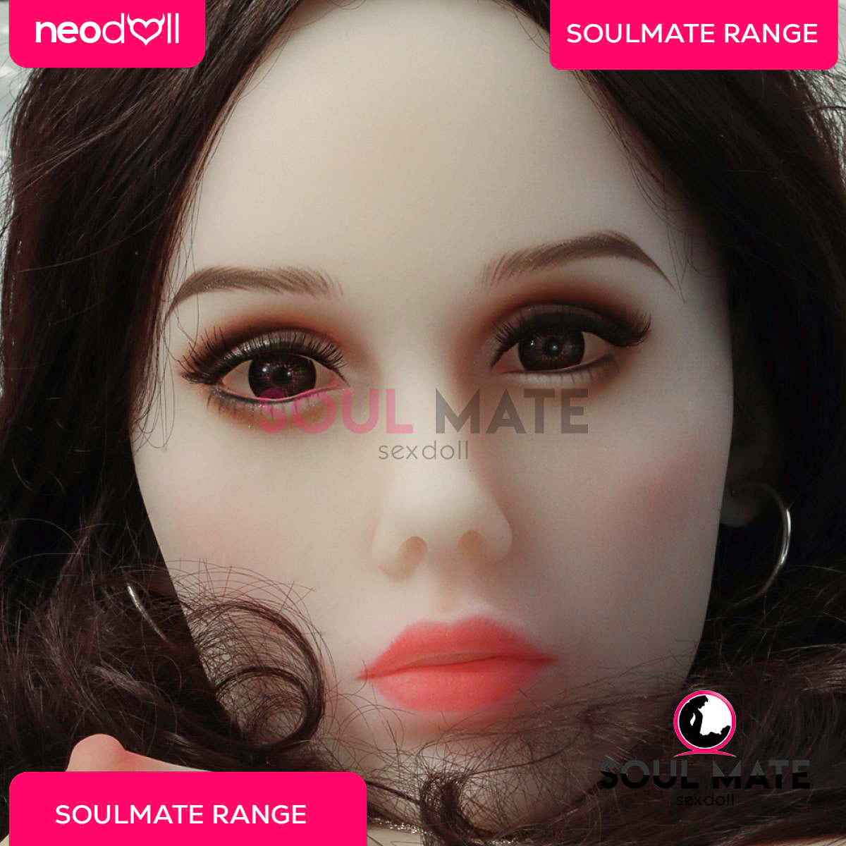 Soulmate Dolls - Alexis Tête avec Torse de Poupée Sexuelle - Blanche
