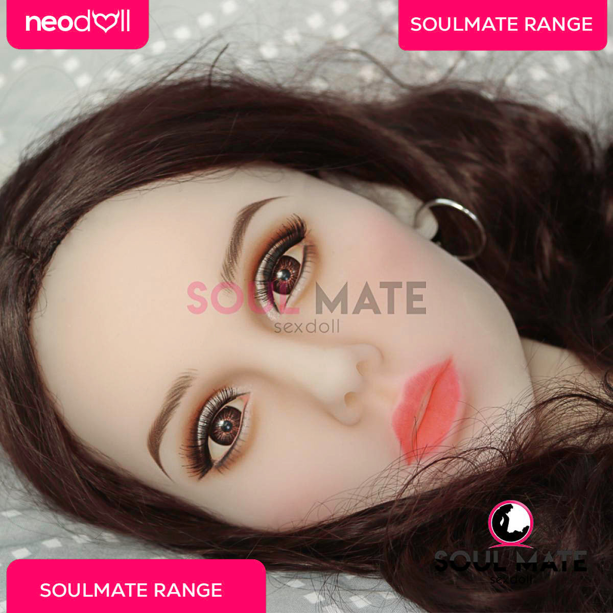 Soulmate Dolls - Alexis Tête avec Torse de Poupée Sexuelle - Blanche