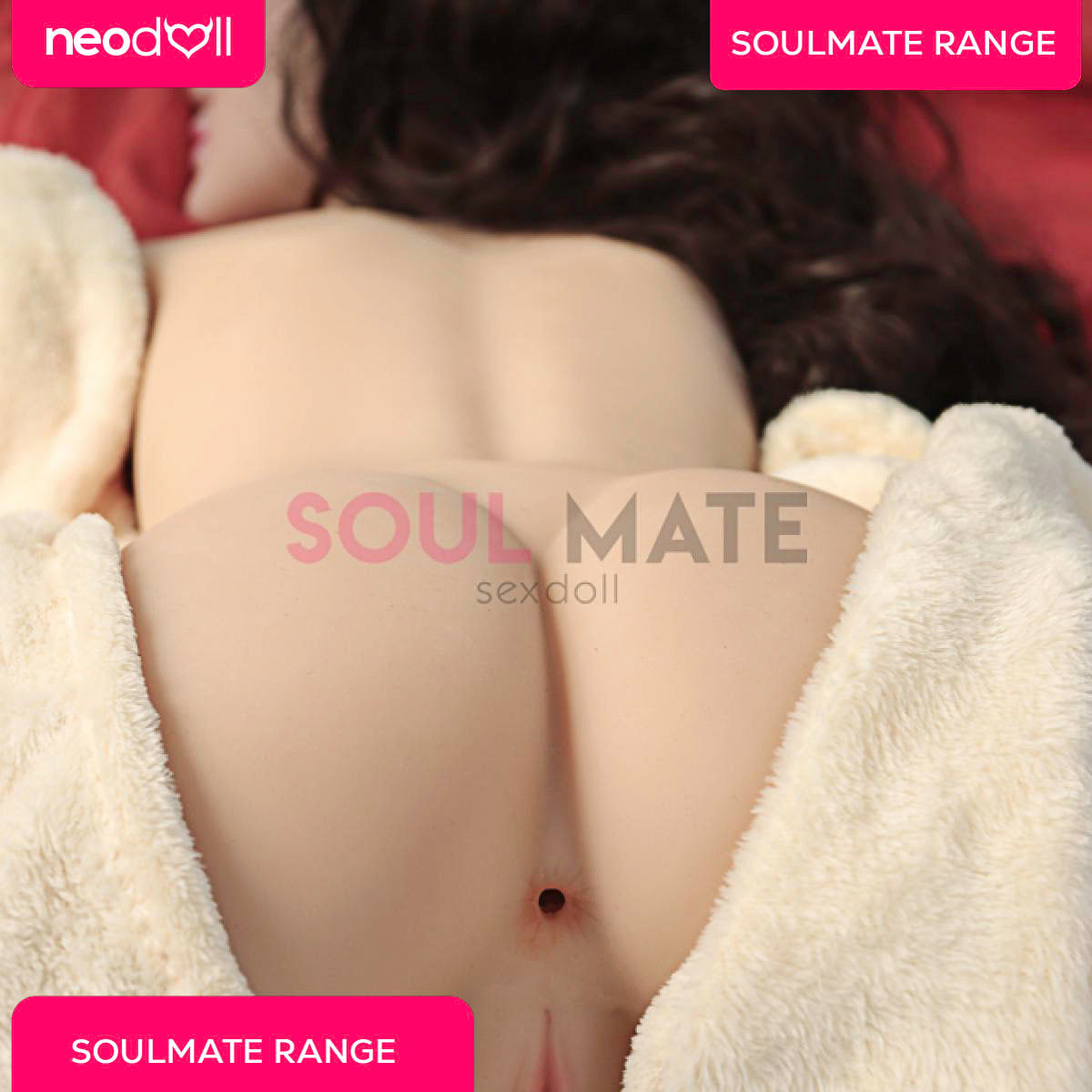 Soulmate Dolls - Teagan Tête avec Torse de Poupée Sexuelle - Blanche