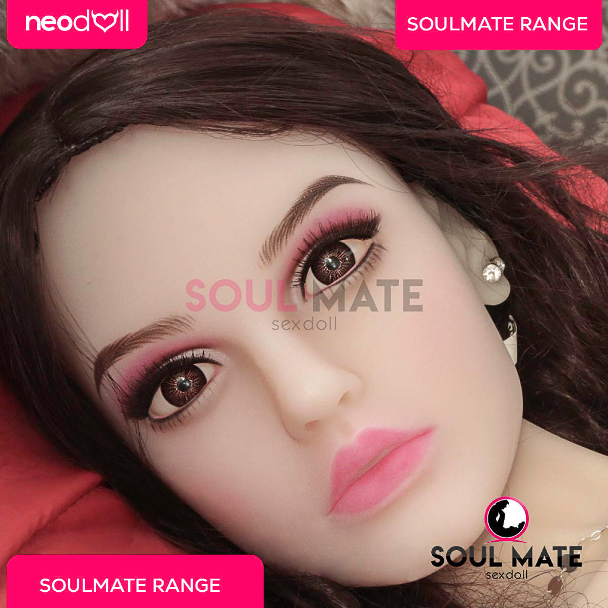 Soulmate Dolls - Teagan Tête avec Torse de Poupée Sexuelle - Blanche