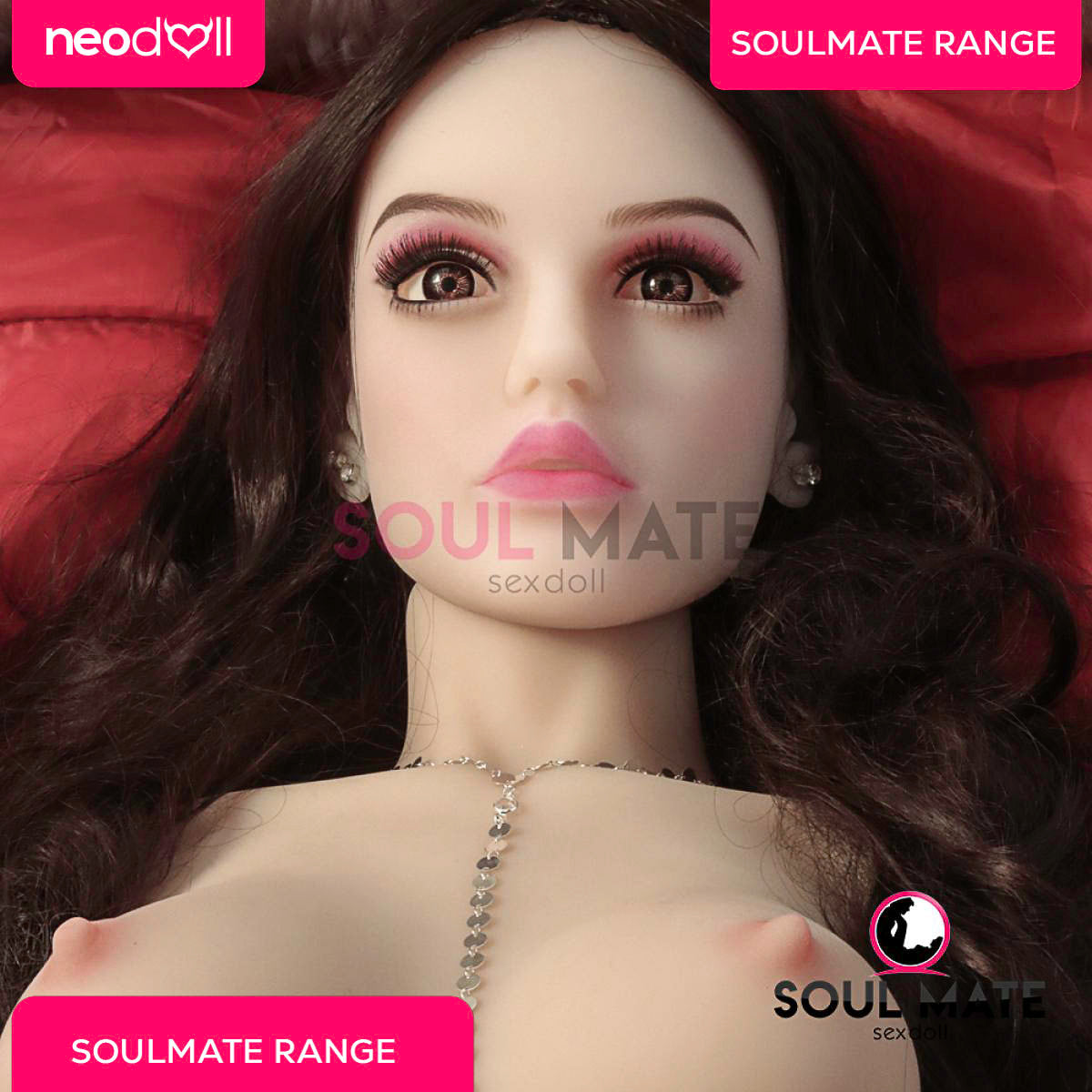 Soulmate Dolls - Teagan Tête avec Torse de Poupée Sexuelle - Blanche