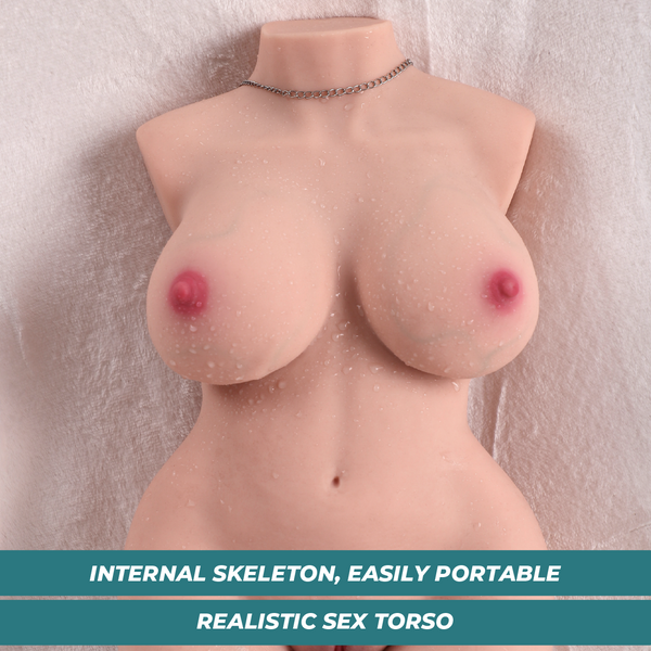 YQ Doll – Torse de Poupée Sexuelle Réaliste – 8 kg – Teint Naturel
