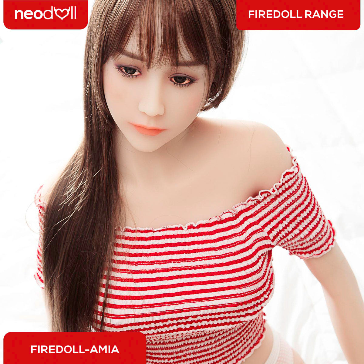 Fire Doll - Amia - Poupée de Sexe Réaliste - 165cm - Gel Sein - Naturel
