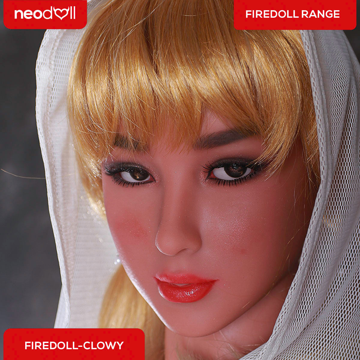 Fire Doll - Clowy - Poupée de Sexe Réaliste - 158cm - Gel Sein - Bronzage Léger