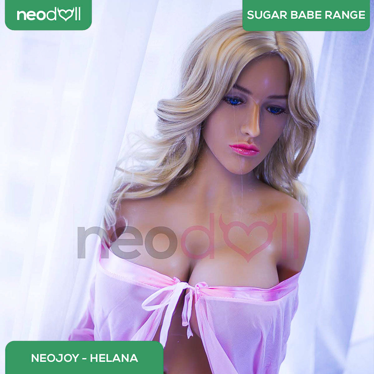 Neodoll Sugar Babe - Helana - Poupée de Sexe Réaliste - 163cm - Bronzer