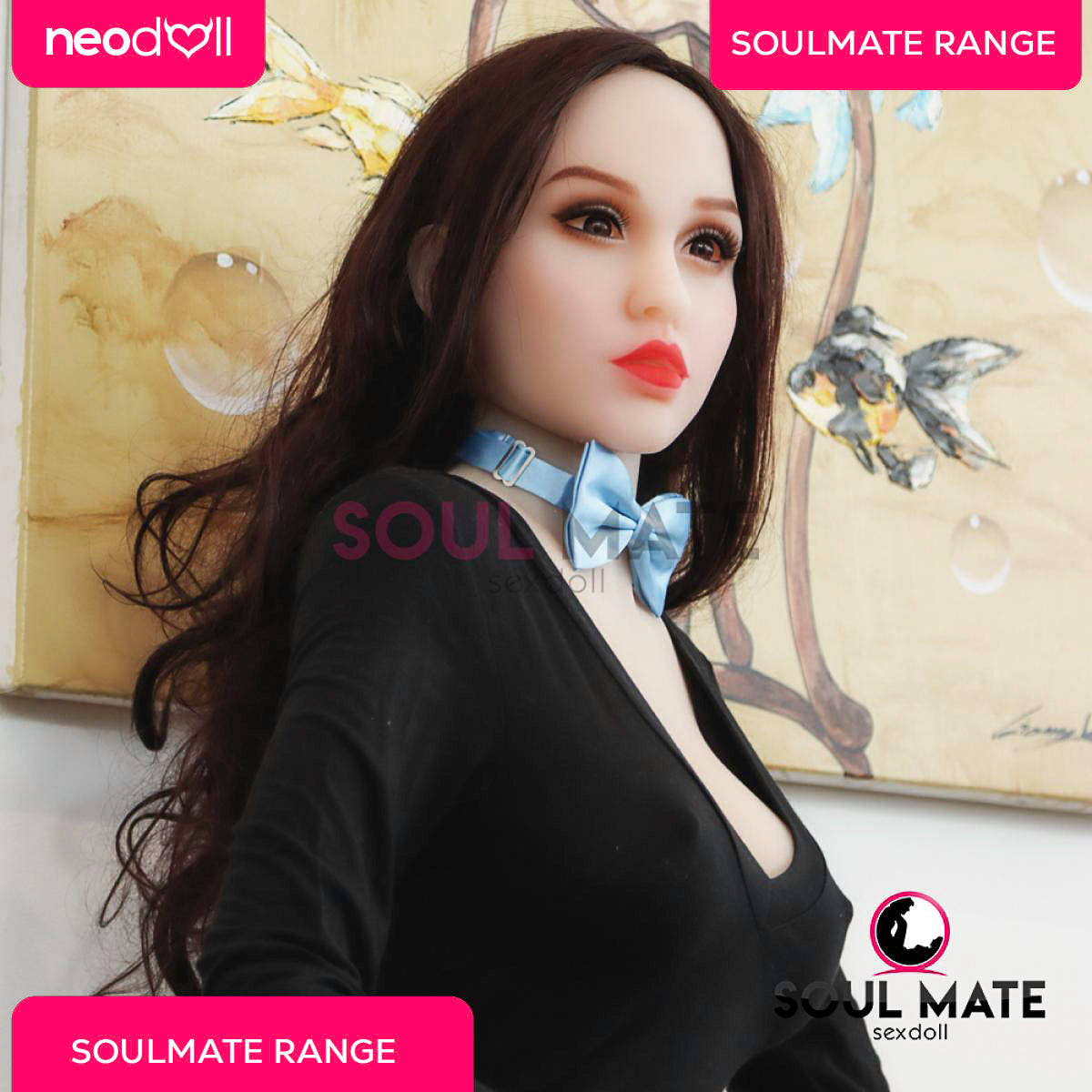 SoulMate - Harmony - Poupée de Sexe Réaliste - 168cm - Blanche