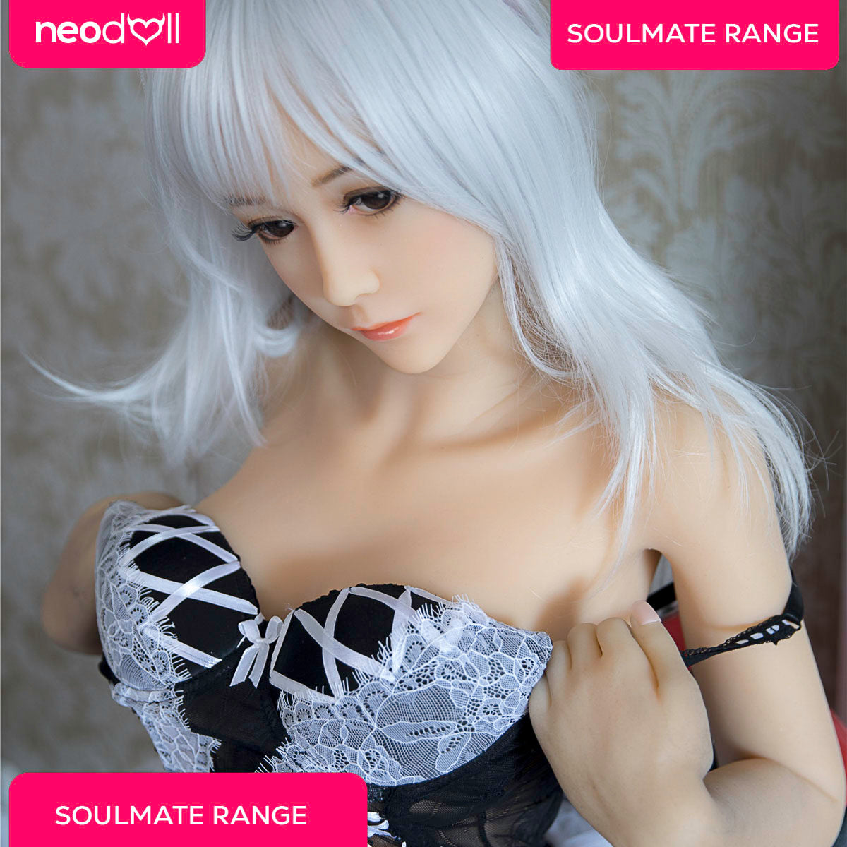 SoulMate - Madelyn - Poupée de Sexe Réaliste - 163cm - Blanche