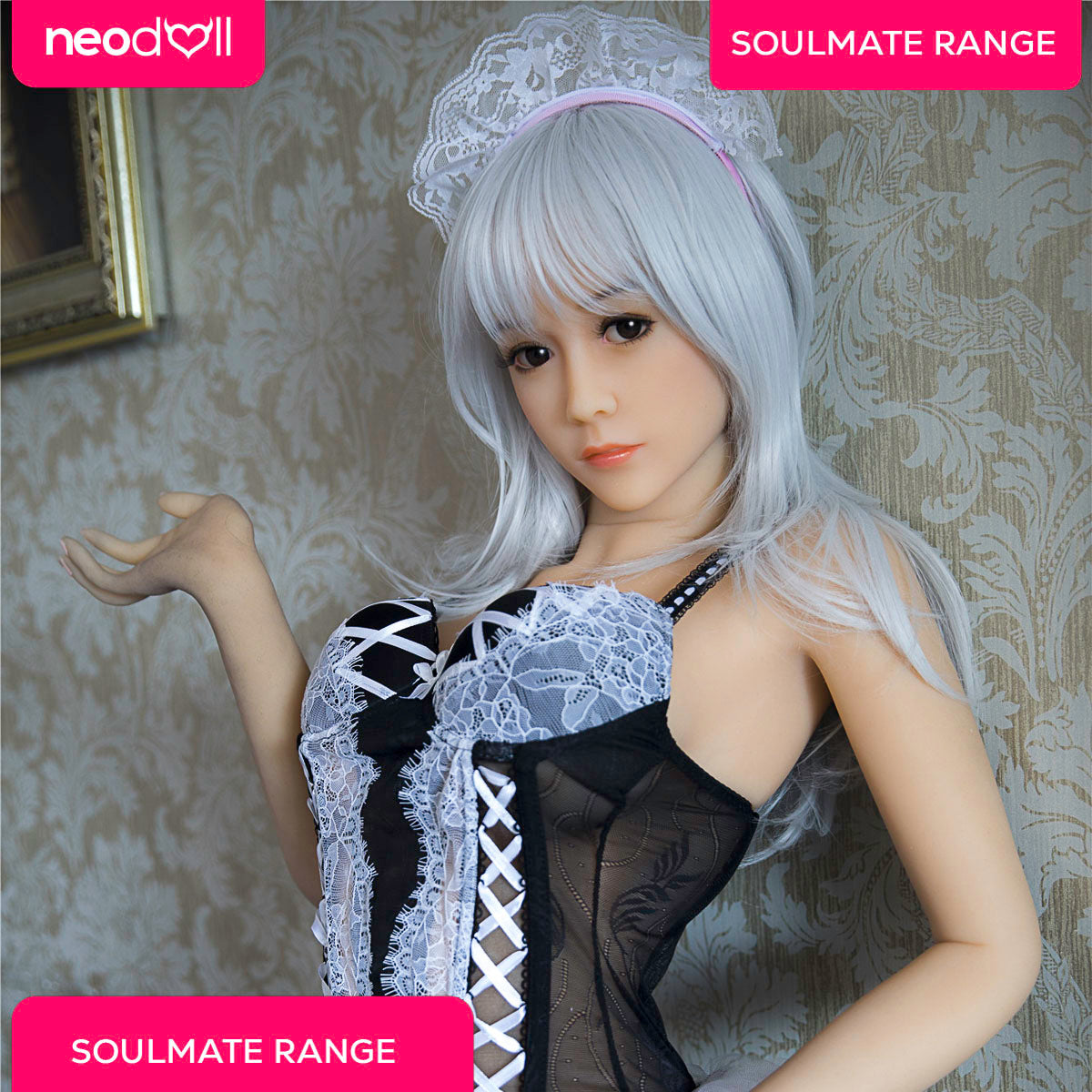 SoulMate - Madelyn - Poupée de Sexe Réaliste - 163cm - Blanche