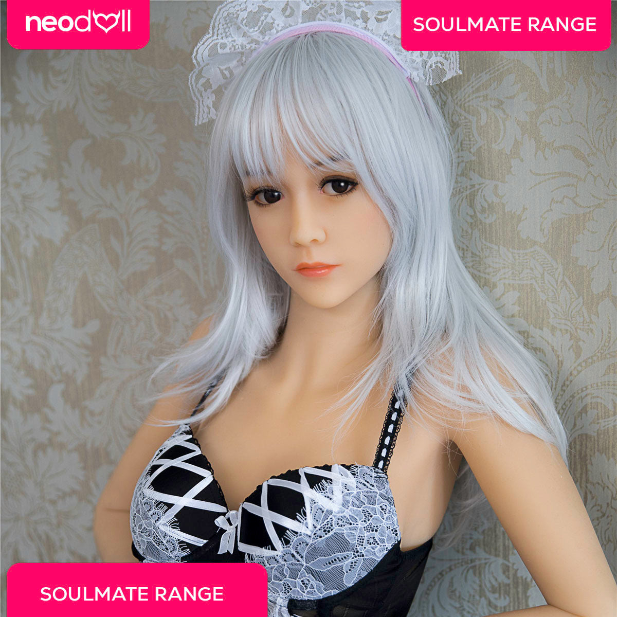 SoulMate - Madelyn - Poupée de Sexe Réaliste - 163cm - Blanche