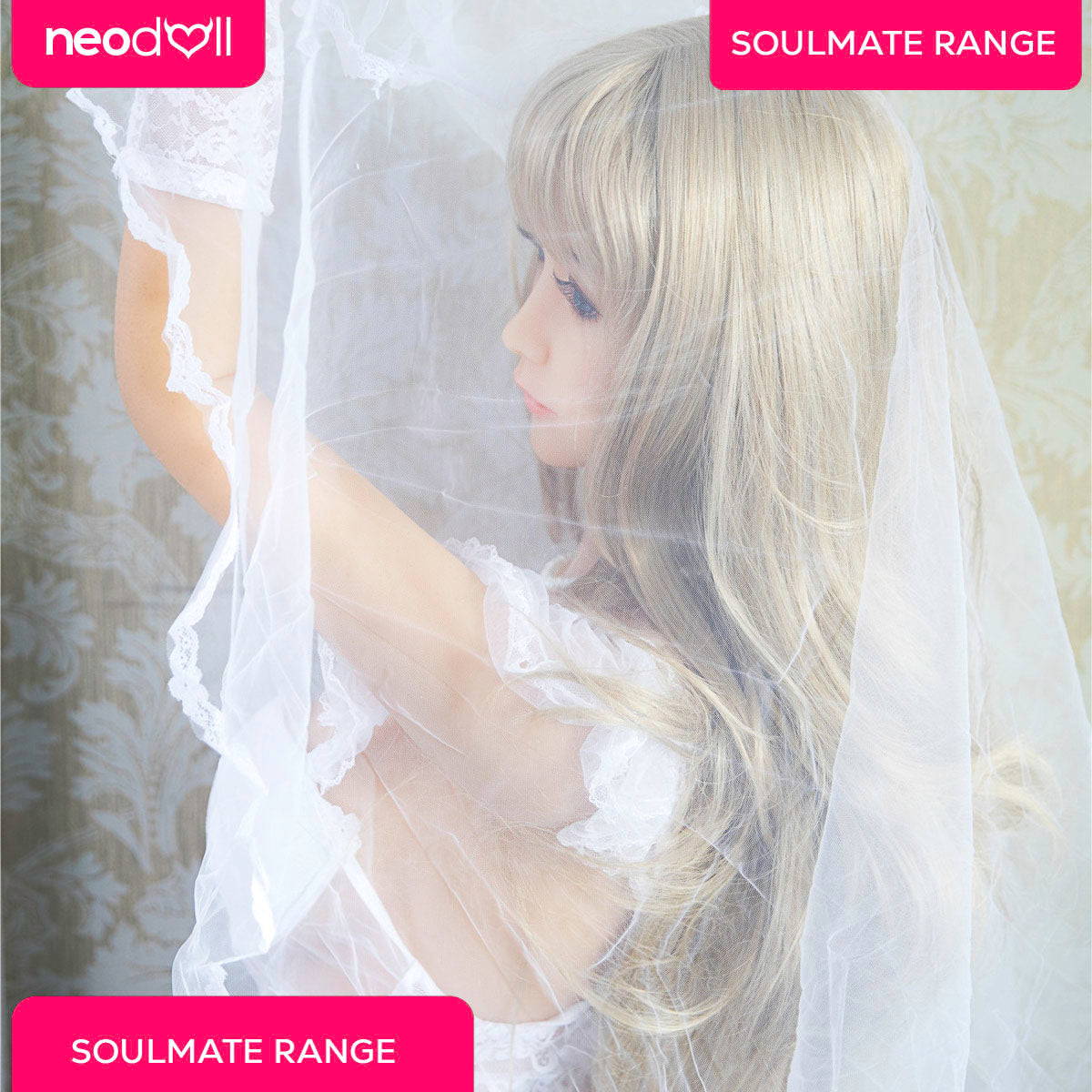 SoulMate - Serenity - Poupée de Sexe Réaliste - 163cm - Blanche