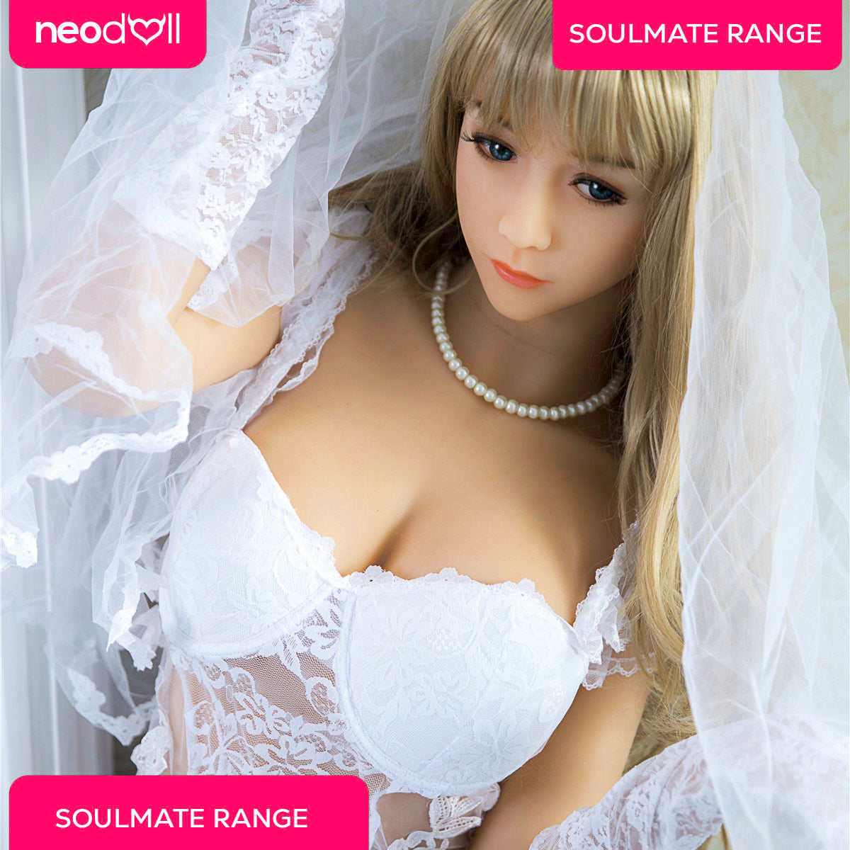 SoulMate - Serenity - Poupée de Sexe Réaliste - 163cm - Blanche