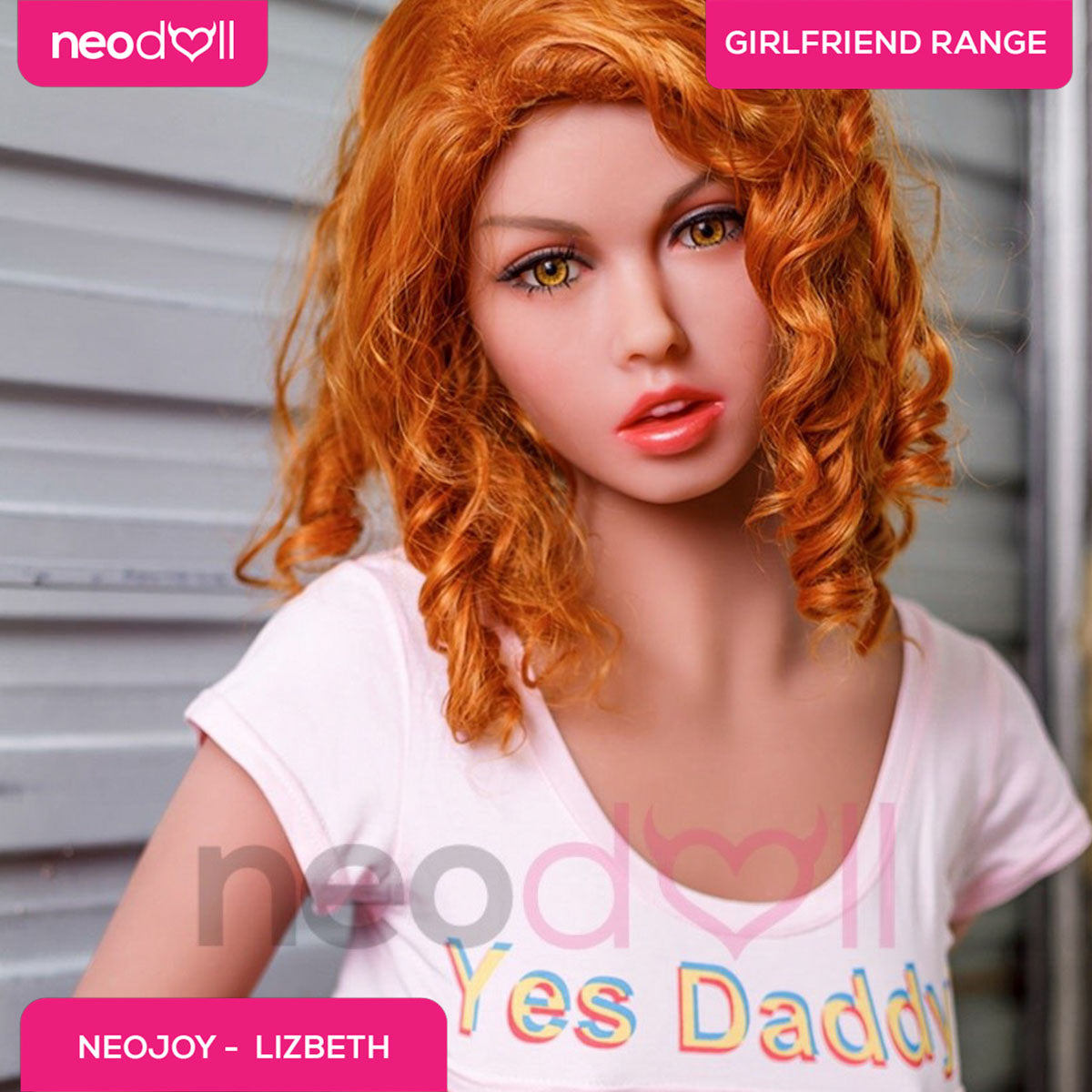 Neodoll Girlfriend Lizbeth - Poupée de Sexe Réaliste - 158cm - Bronzer