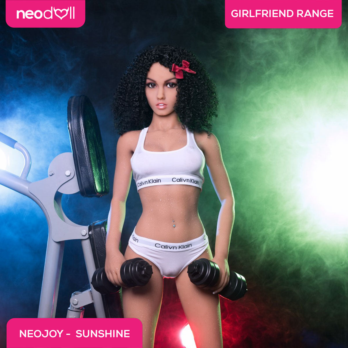 Neodoll Girlfriend - Sunshine - Poupée de Sexe Réaliste - 158cm - Gel Sein - Bronzer
