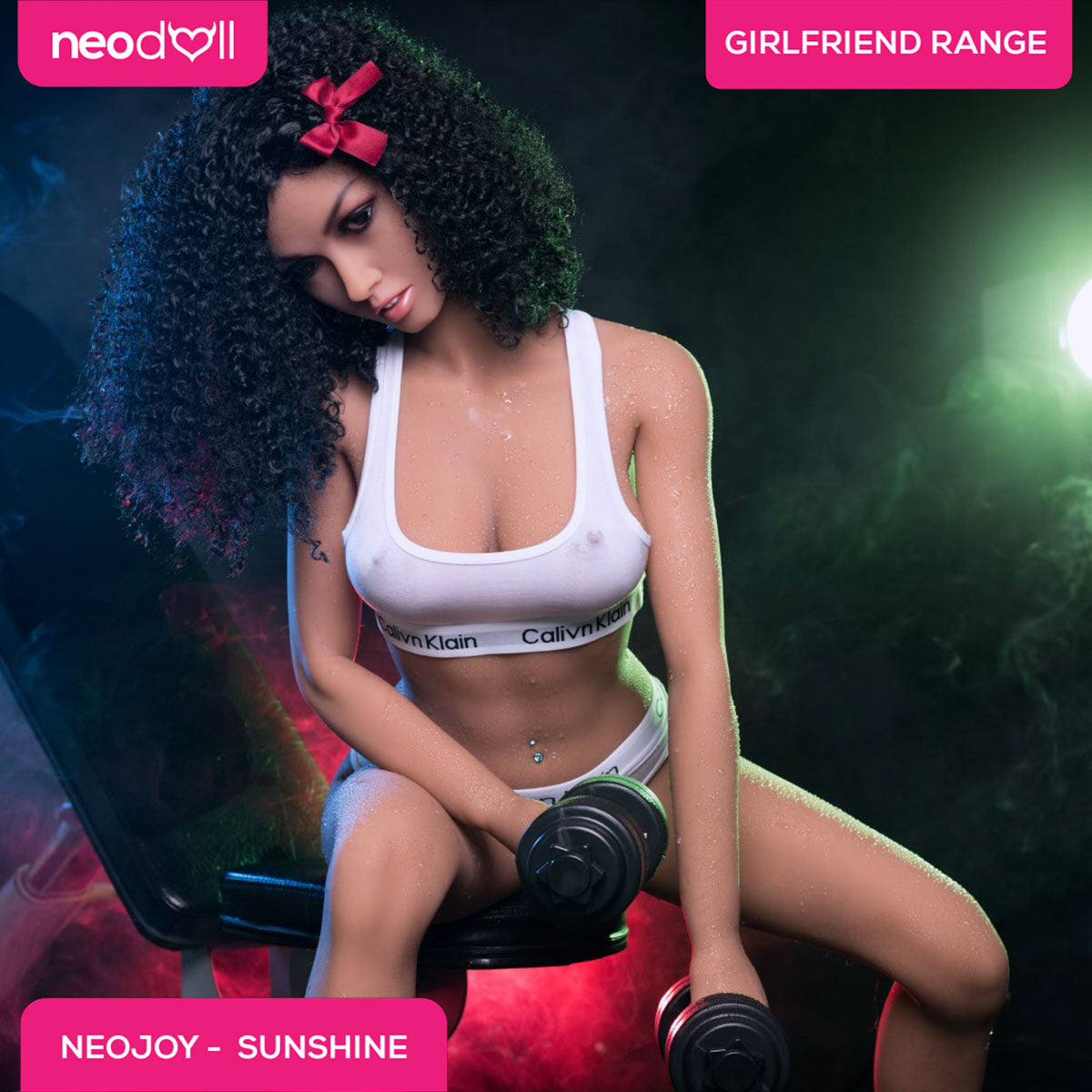 Neodoll Girlfriend - Sunshine - Poupée de Sexe Réaliste - 158cm - Gel Sein - Bronzer